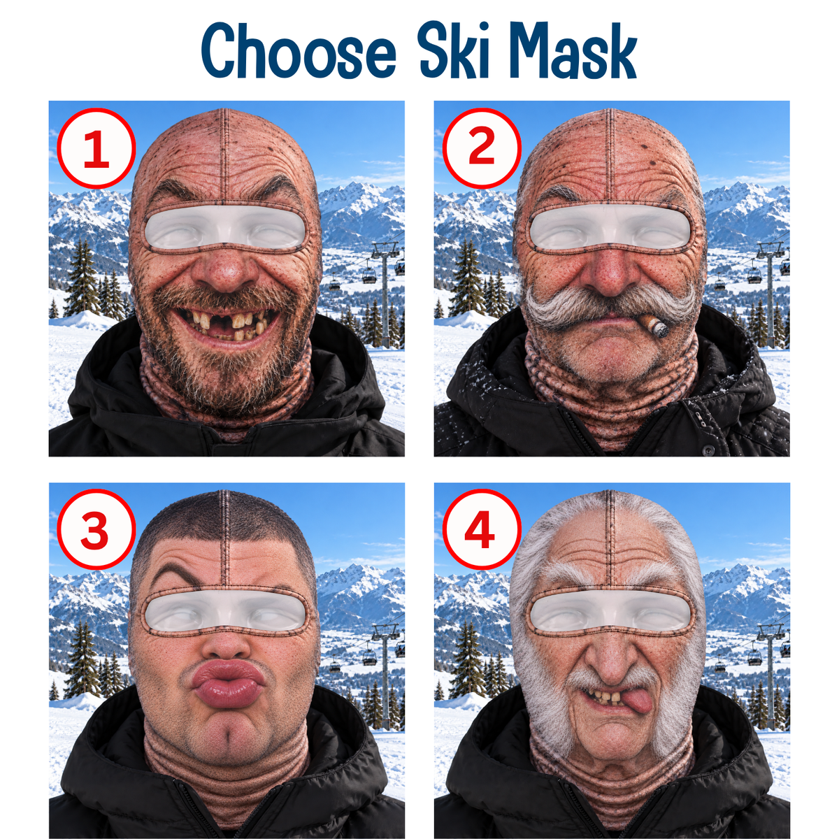 SpookGate™ - Funny Ski Mask