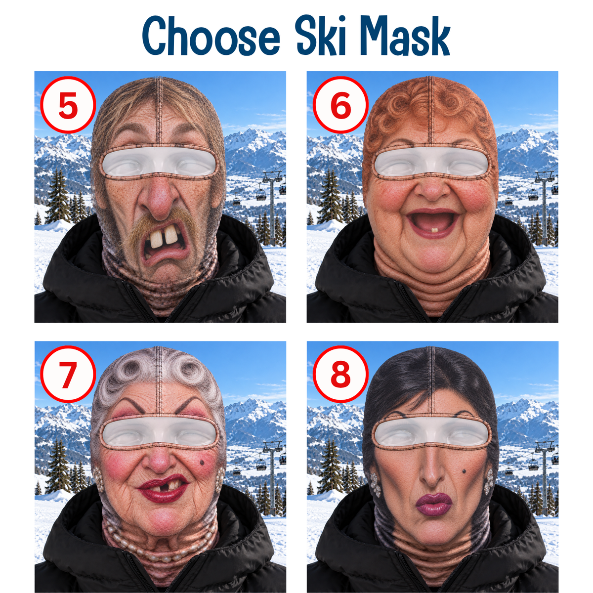SpookGate™ - Funny Ski Mask